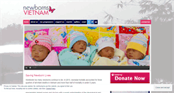 Desktop Screenshot of newbornsvietnam.org